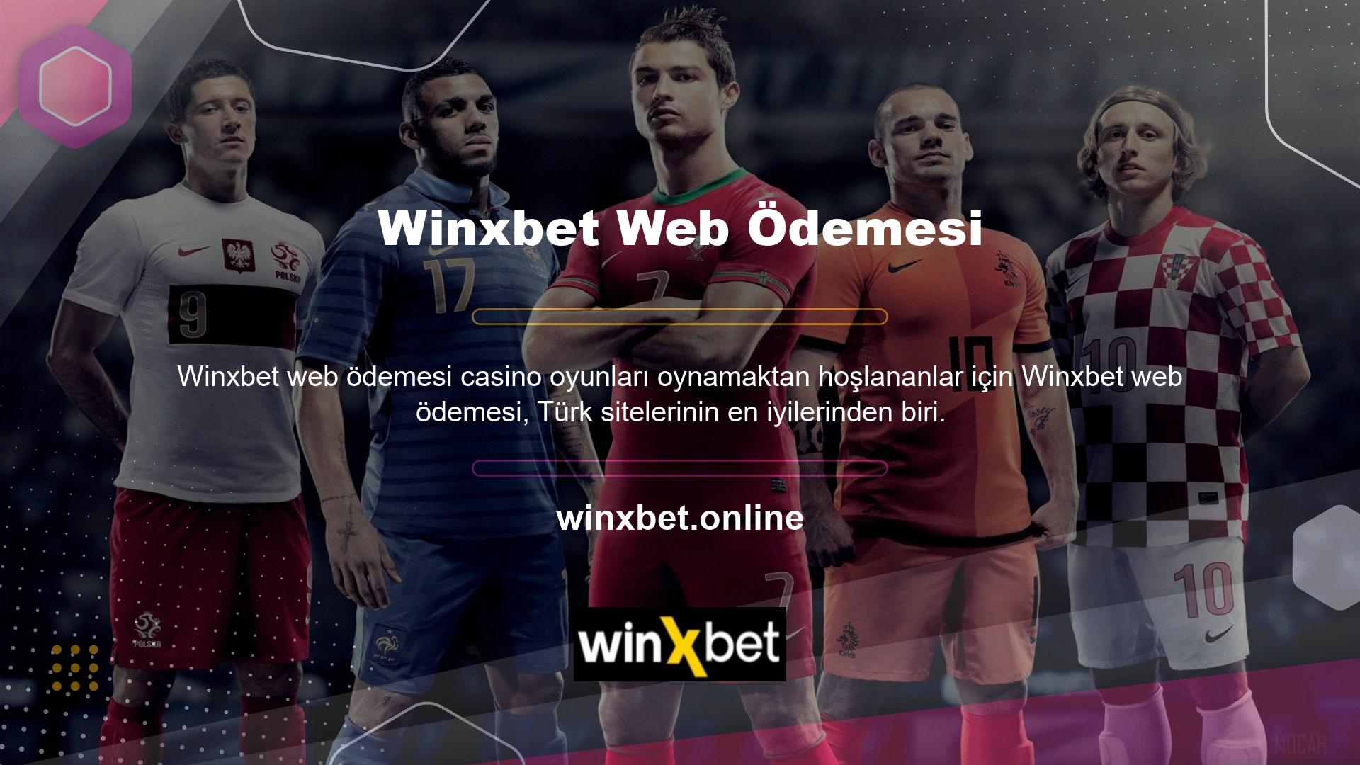 Winxbet web sitesinin genellikle casino oyunları oynarken yalnızca bir kez kullanılması tavsiye edilir